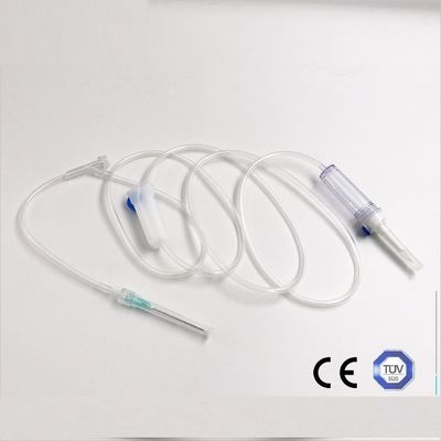 医学の小児科の使い捨て可能な注入セット、150cm Luerロックの注入セット